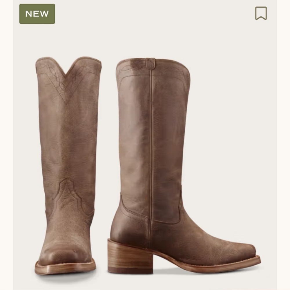 The Charlie Tecovas Cafe Goat